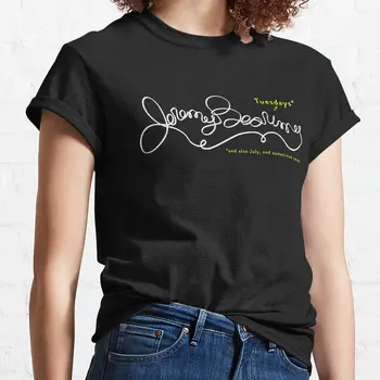Jeremy Bearimy balta (su kursu) Marškinėliai T-shirt moterų rock and roll t marškinėliai moterims vasarą viršų
