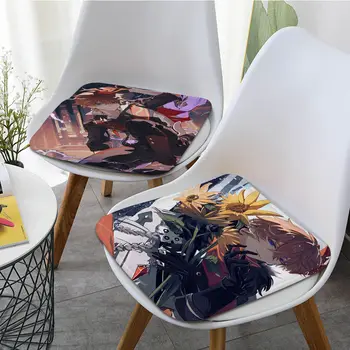 Tartaglia Genshin Poveikio Europos Sofa Kilimėlis Valgomojo Stalo Kėdės Pagalvėlės Unisex Mados Anti-slydimo Pagalvėlės, Pagalvėlės
