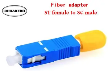 nemokamas pristatymas AB47A ST moteris SC vyrų 3pcs SM mode Fiber optic jungtis jungė jungties adapteris