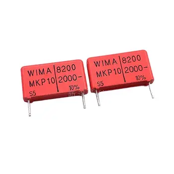 10 VNT./WIMA Veimaro Kondensatorius 2000V 822 0.0082 UF 8200PF 8n2 MKP10 Pėdų Atstumas 22,5 mm