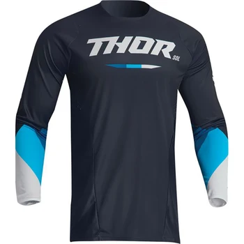 Thor sol Vyrų Kalnų T-shirt Kalnų dviračiais Drabužių Quick Dry Motokroso Jersey Maglia Mtb Enduro Off-road Lenktynių Dviračių Marškinėliai