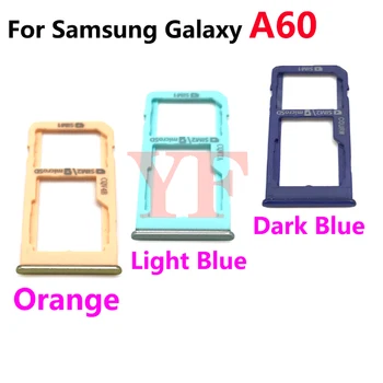 Samsung Galaxy A60 A6060 Sim Kortelės Lizdo Plokštelės Laikiklį Sim Kortelių Skaitytuvo Lizdas