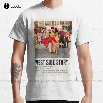 West Side Story (2021) Klasikinių T-Shirt Sporto Marškinėliai Vyrams Užsakymą Aldult Paauglių Unisex Skaitmeninis Spausdinimas Tee Marškinėliai Xs-5Xl Naujas