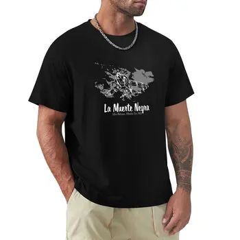 La Muerte Negra T-Shirt vasaros drabužių juokinga t shirt mens juokinga t shirts