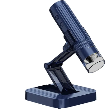 1 Gabalas Skaitmeninis Mikroskopas 50X-1000X Didinamąjį Monetos Mikroskopas, Kišeninių Pocket Mikroskopu Suaugusiųjų Belaidžio HD Mikroskopo vaizdo Kamera