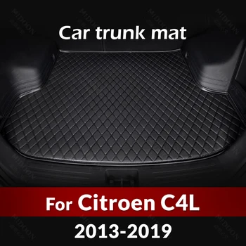 Automobilio bagažo skyriaus Kilimėlis Citroen C4L 2013 2014 2015 2016 2017 2018 2019 Custom Automobilių Aksesuarai, Auto Vidaus Apdaila