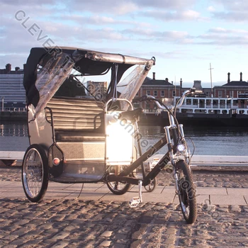 Naujas Dizainas Keleivių Vežimas Triratis Elektrinis Rikša 3 Ratais, Taksi Pedicab Rikša Gamintojas