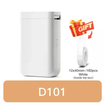 NiiMbot D101 Etikečių Spausdintuvas Nešiojamos Belaidžio Ryšio Terminio Popieriaus Juosta už Telefoną, Tabletės Paprasta Naudoti 