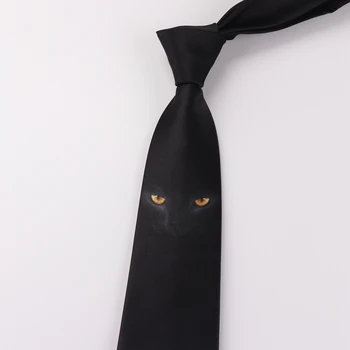 Juoda mados asmenybės literatūrinės kūrybos tendencijų vyrai ir moterys korėjos spausdinti kaklaraištis gimtadienio dovana