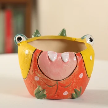 Sodo Reikmenys Animacinių Filmų Augalų Sodo Keramikos Sodinamoji Monstras Kūrybos Sultingi Keramikos Vazonas Lauko, Sodo Namų Dekoro