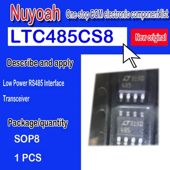 LTC485CS8 naujas originalus vietoje 485 SMD SOP8 vairuotojo transiveris chip Mažos Galios RS485 Sąsaja radijo stotelė