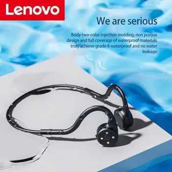 Lenovo X5 Kaulais Ausines Plaukimo Sporto Vandeniui Hifi MP3 Muzikos Grotuvas Nardymo Ausinės įmontuota 8 GB