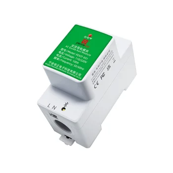 2vnt Vieno Etapo 6-in-1 AC Elektros Geležinkelių Wifi Smart Kwh Consumpt Metrų Wattmeter Voltmeter Matuoklis