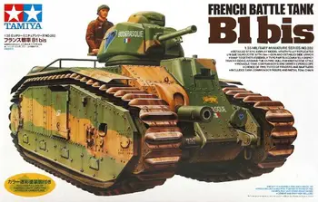 Tamiya 35282 1/35 prancūzijos Tankas B1 bis (Plastikiniai modelis)