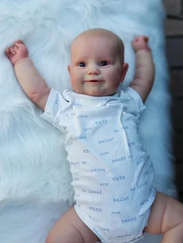 NPK Dviejų dydžių Versija Atgimsta Bamblys Populiarus Maddie Cute Lėlės Minkštas Glostyti Kūną Aukštos Kokybės Lėlės