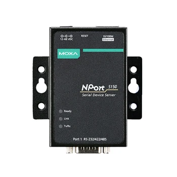 Moxa NPort 5150 Serial Port RS232 RS422 RS485 Prie Ethernet Converter Serverio DI Prietaisas