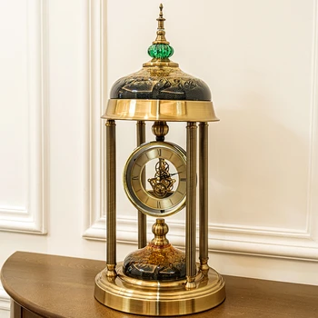 Europos stiliaus šviesos prabangių stalo laikrodis papuošalų kūrybos kambarį stalo laikrodis stalo laikrodis papuošalai