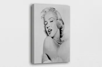 Marilyn Monroe Meno Drobė-Hot & Sexy Monroe Meno Plakatas Drobės/Spausdinti Nuotrauką Sienos Meno Apdailos PLAKATAS ar DROBĖS PASIRENGĘ Pakabinti