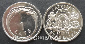 Europos Latvijos Respublikos 2009 Vestuvinį Žiedą, 1 Lat Atminimo Coin100% Originalus