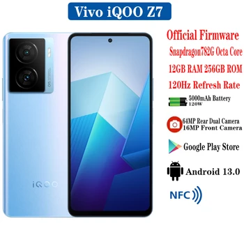 Oficialus Naujasis Vivo IQOO Z7 5G Mobiliojo Telefono 