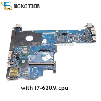 NOKOTION 598765-001 HP Elitebook 2540P Nešiojamas plokštė KAT10 LA-5251P Mainboard I7-620M CPU DDR3 visą bandymo