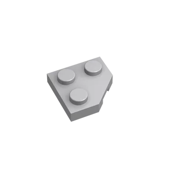 Pleišto, Plokštė 2 x 2 nupjautas suderinamas su lego 26601 vaikų žaislus Surenka Blokai Techninės